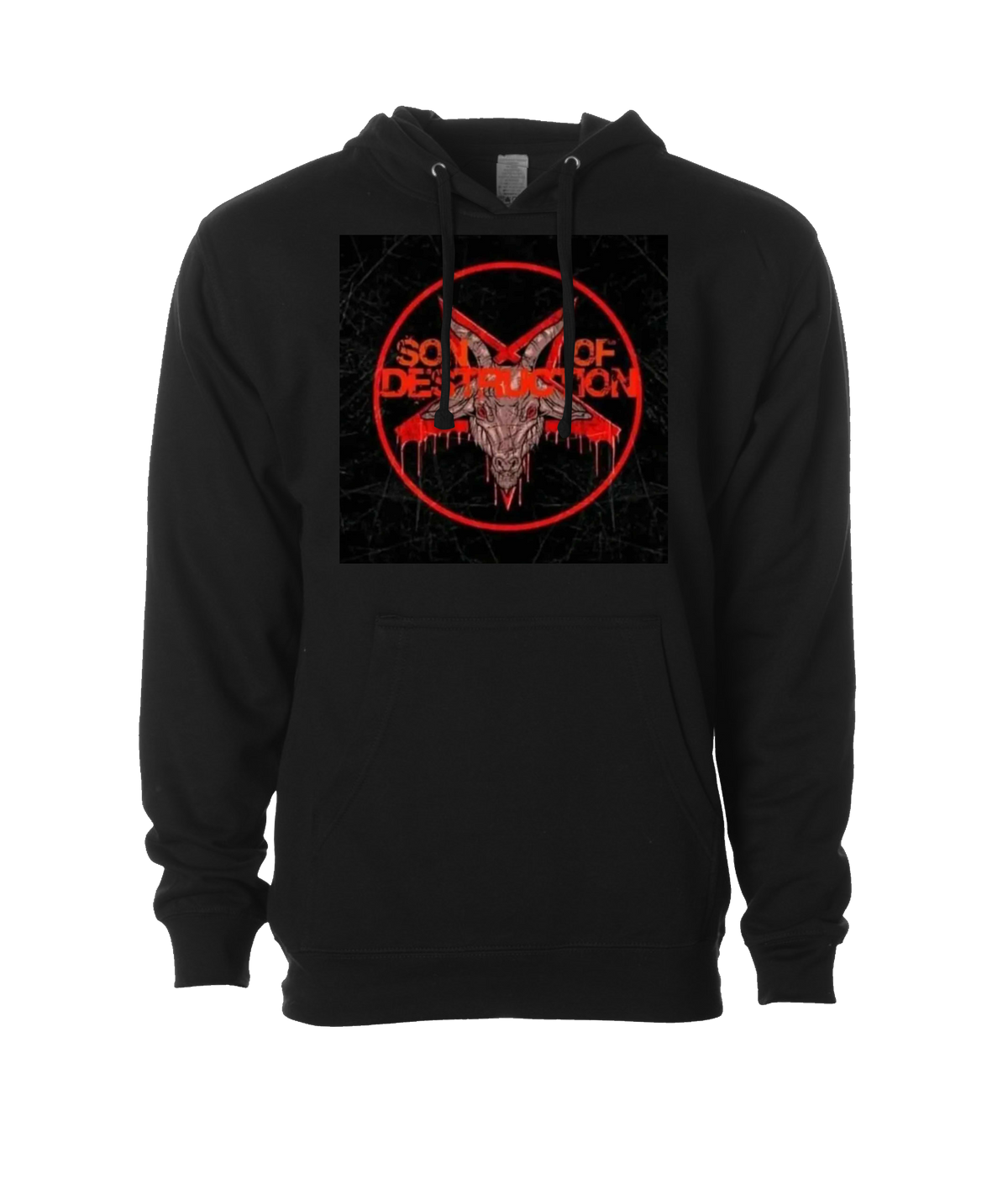 V-SODTOP - Destruction Designed - Black Hoodie
