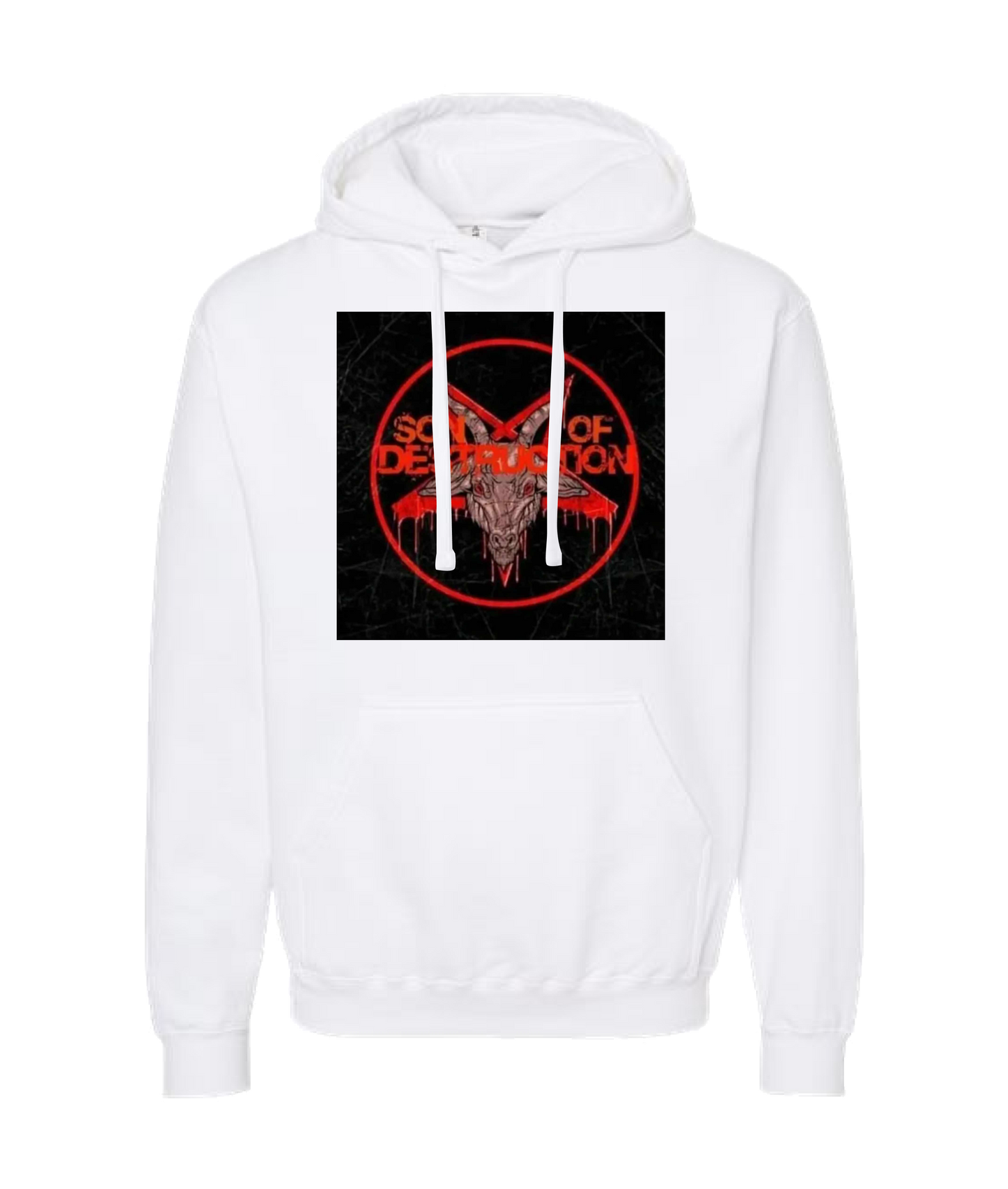 SonOfDestruction - Destruction Designed - White Hoodie