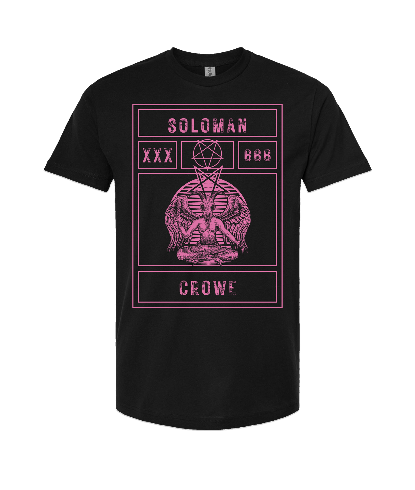 V-SOLTOP - XXX666 - Black T-Shirt