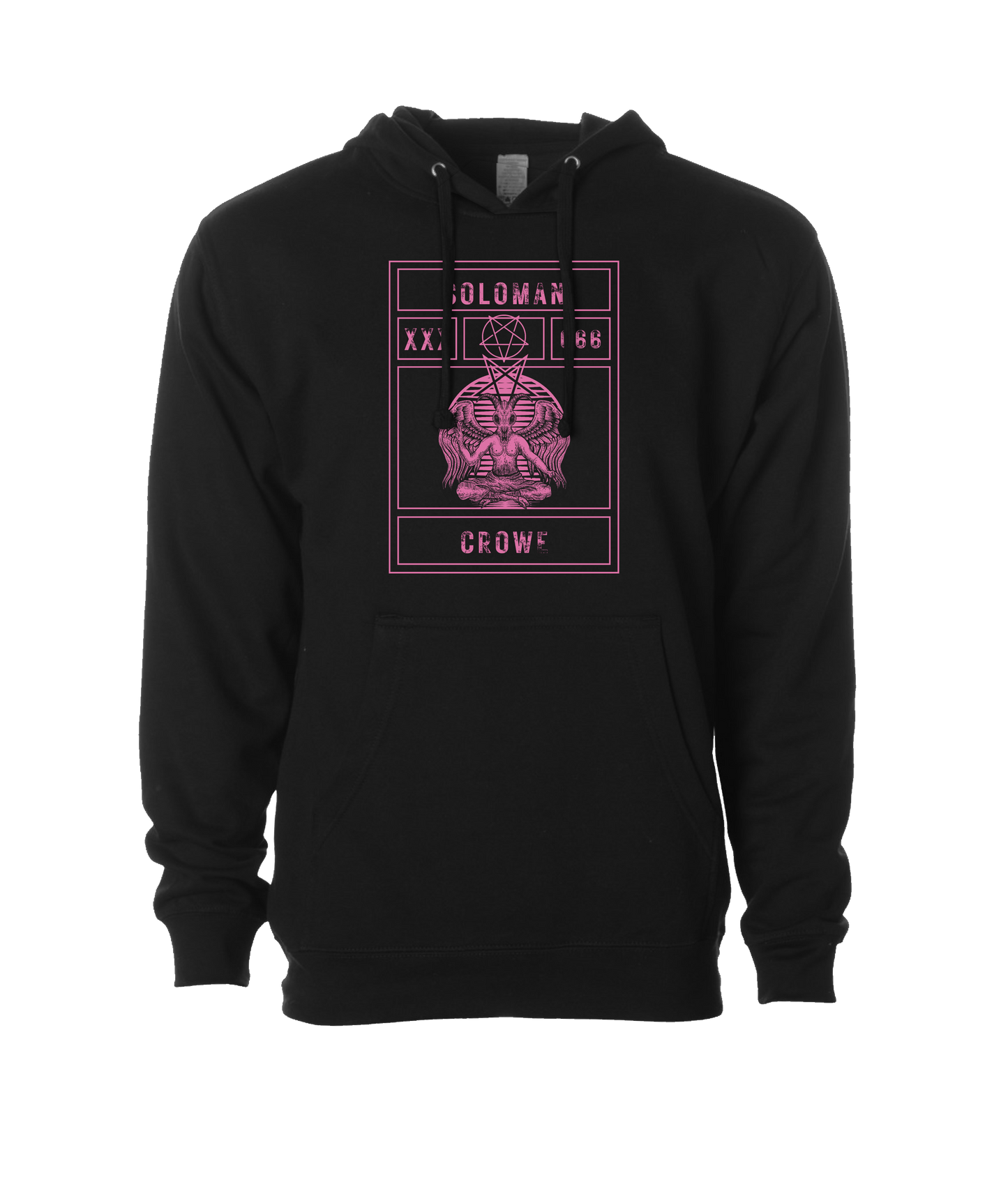 Soloman Crowe - XXX666 - Black Hoodie
