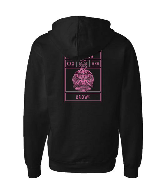 Soloman Crowe - XXX666 - Black Zip Up Hoodie