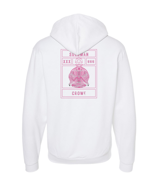 V-SOLTOP - XXX666 - White Zip Up Hoodie