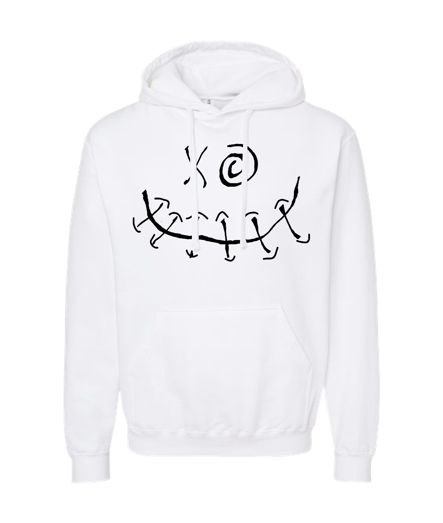 V-SOLTOP - XO SMILE - White Hoodie