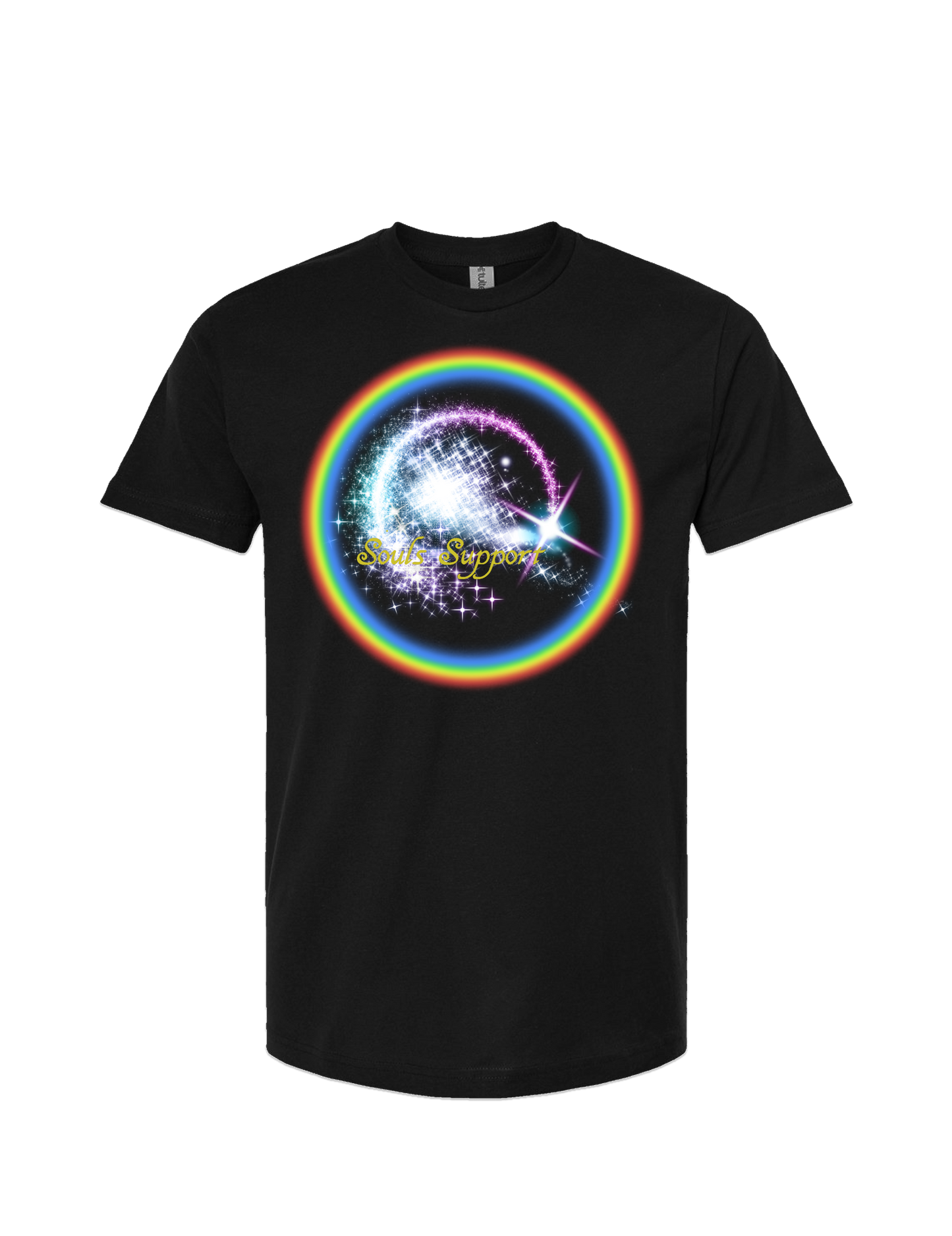 Souls Support - DESIGN 1 - Black T-Shirt