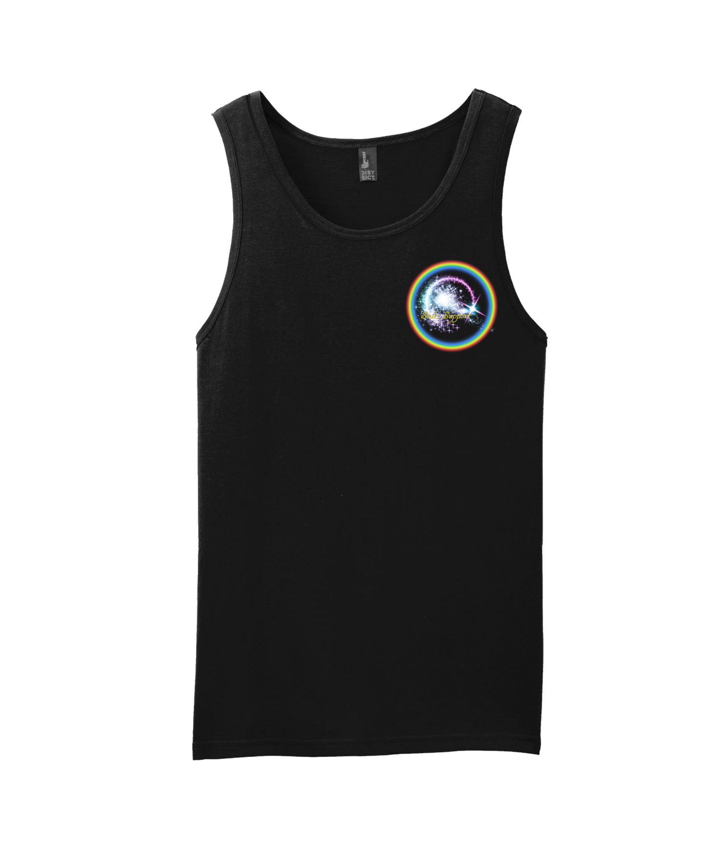 V-SOP - DESIGN 1 - Black Tank Top
