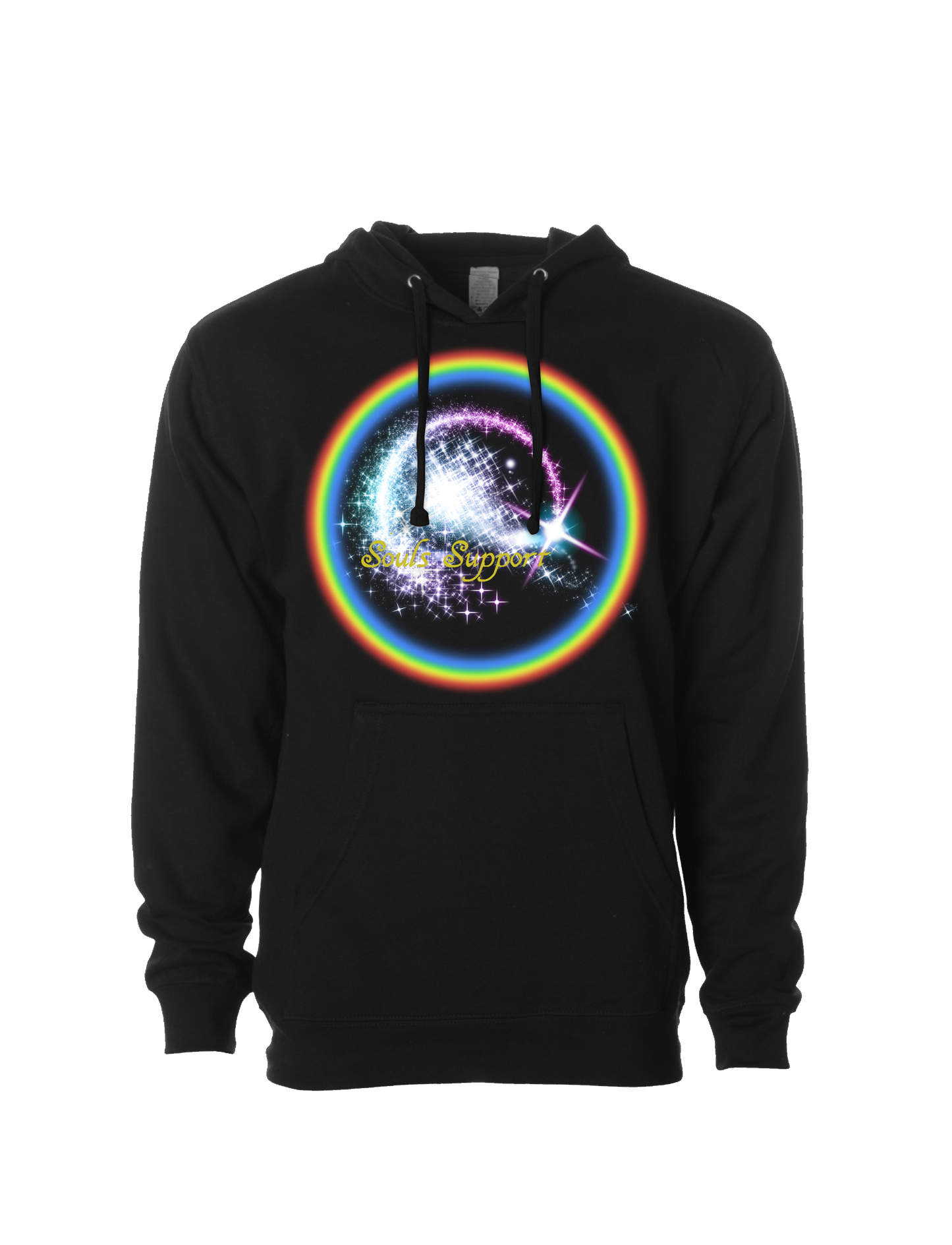 Souls Support - DESIGN 1 - Black Hoodie