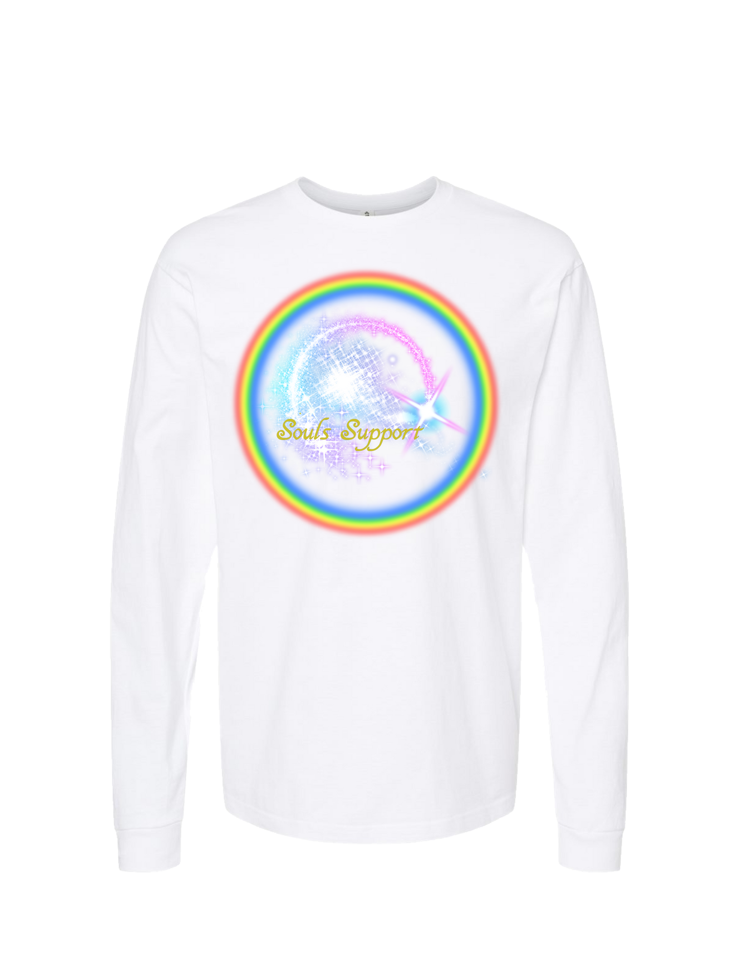 Souls Support - DESIGN 1 - White Long Sleeve T
