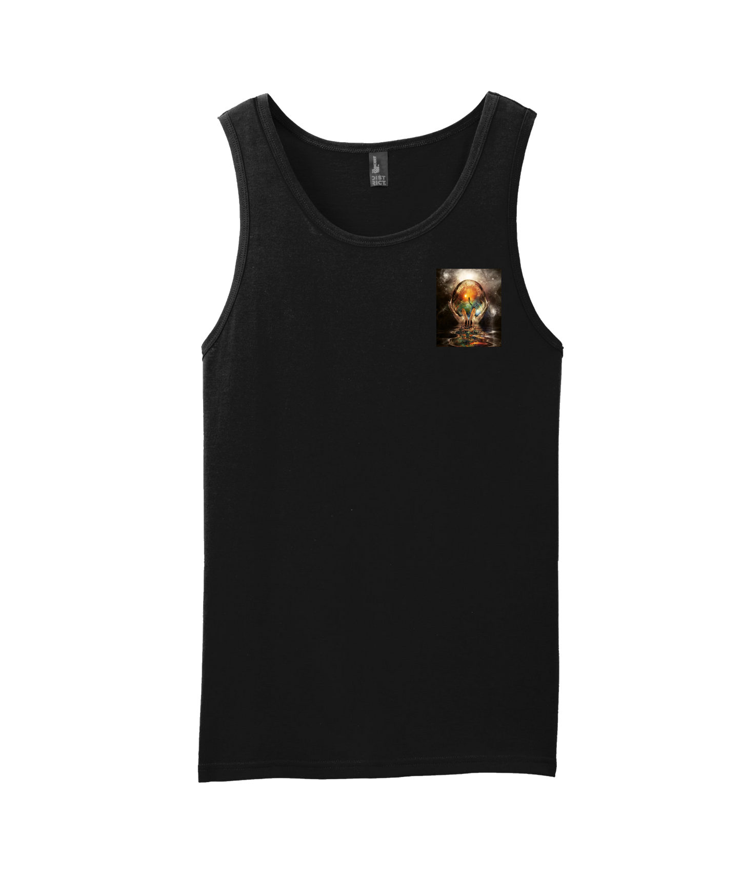 V-SOP - DESIGN 2 - Black Tank Top