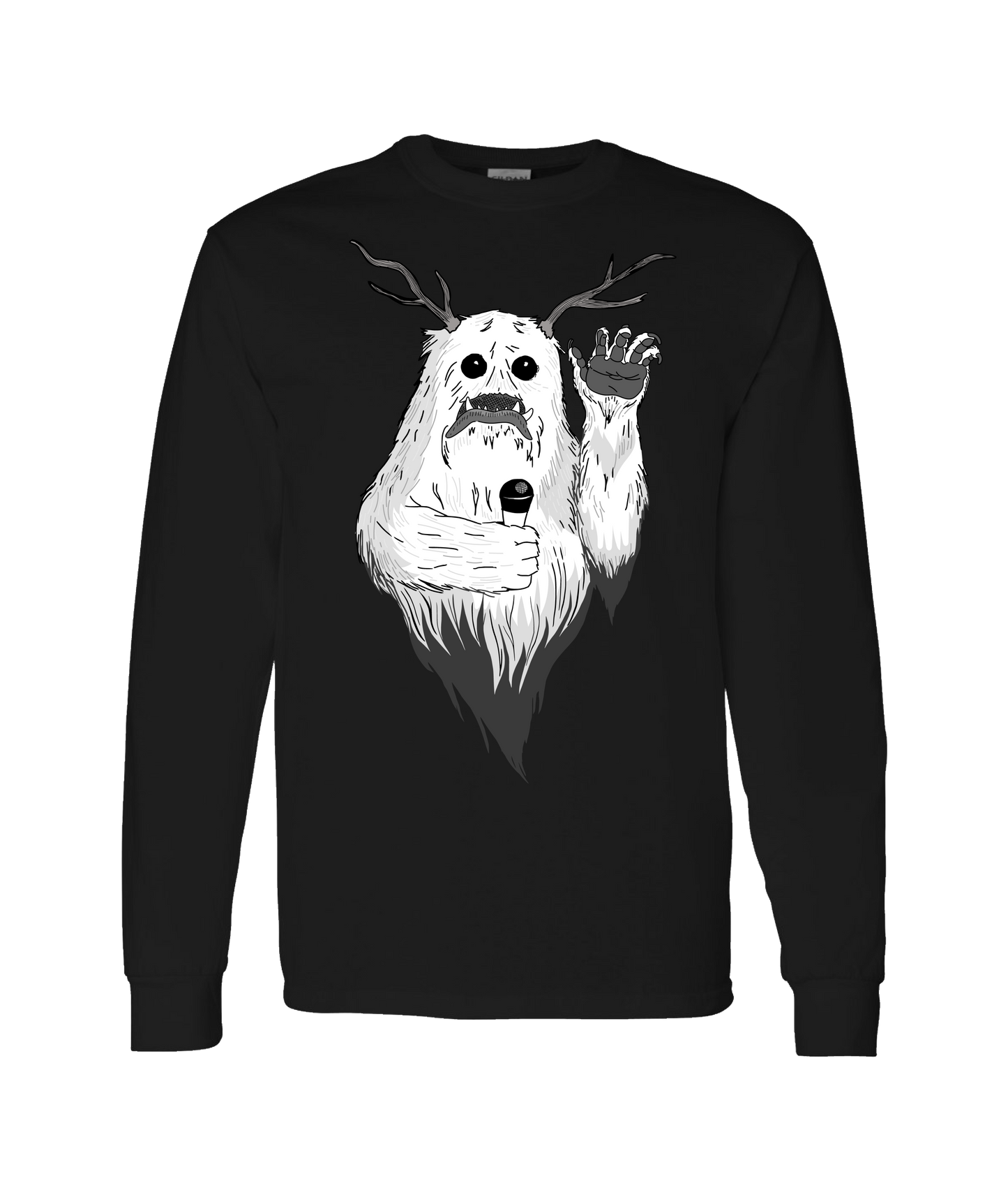 Sparks Across Darkness - Sparky - Black Long Sleeve T