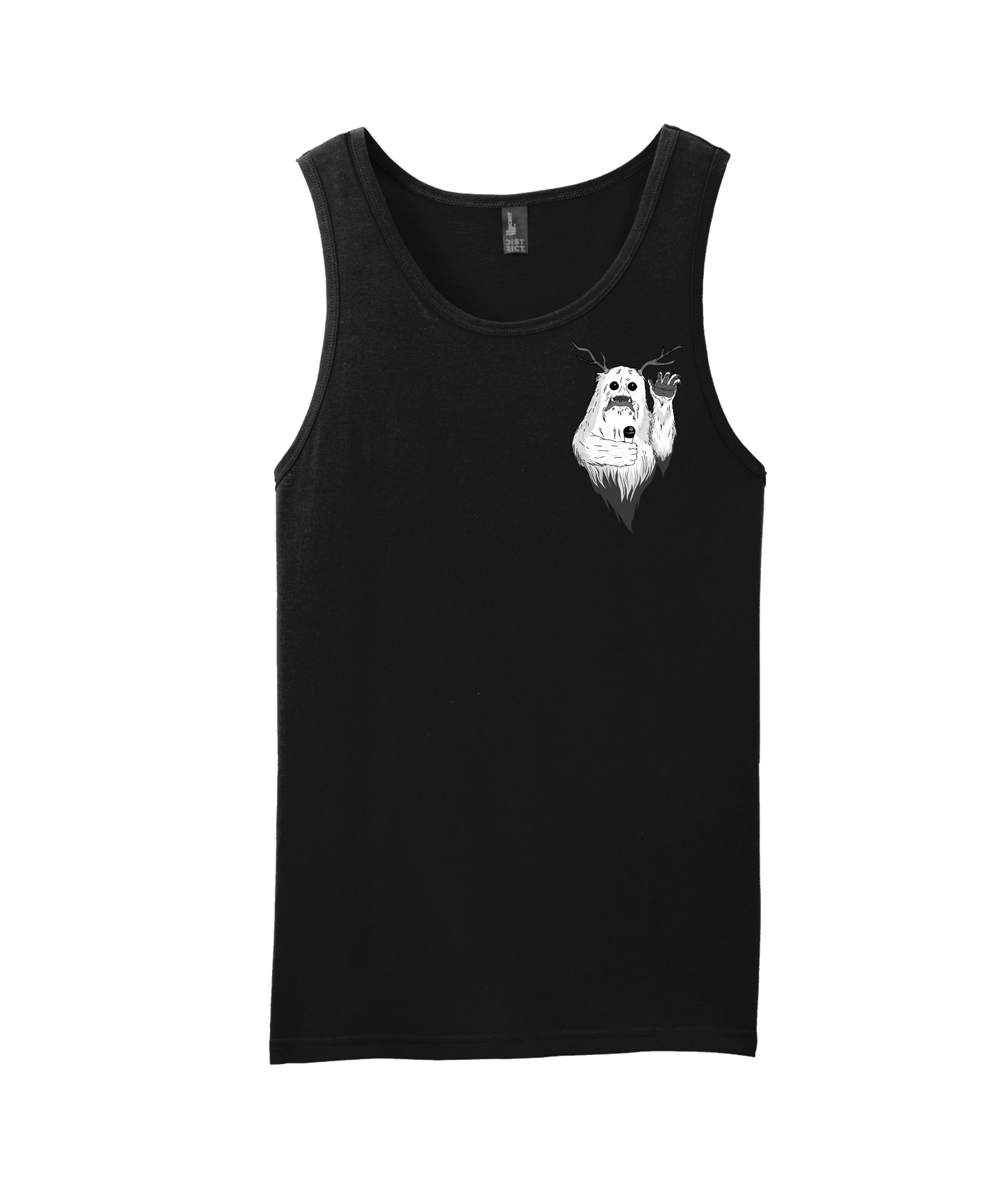 V-SPADTOP - Sparky - Black Tank Top