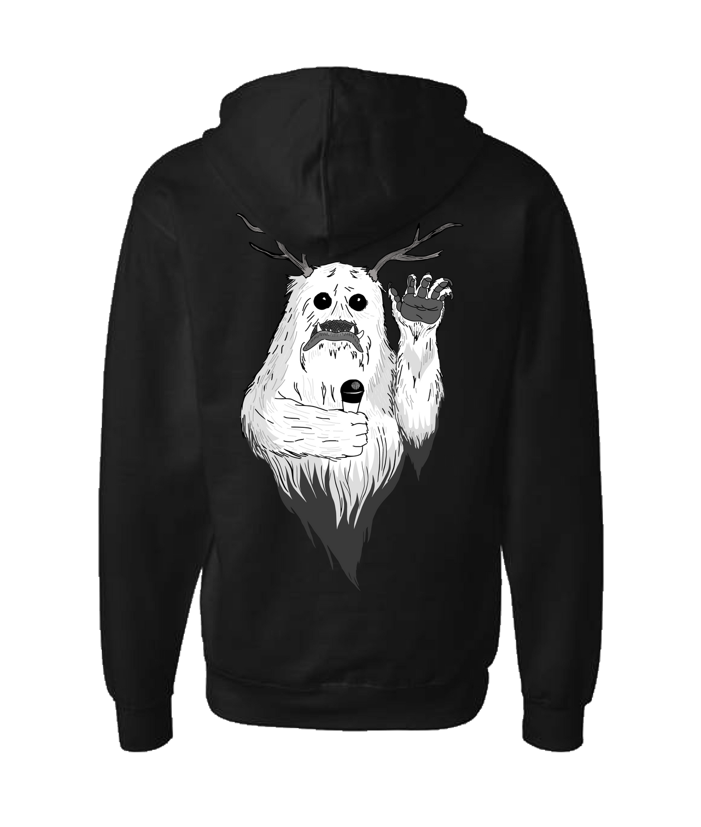 Sparks Across Darkness - Sparky - Black Zip Up Hoodie