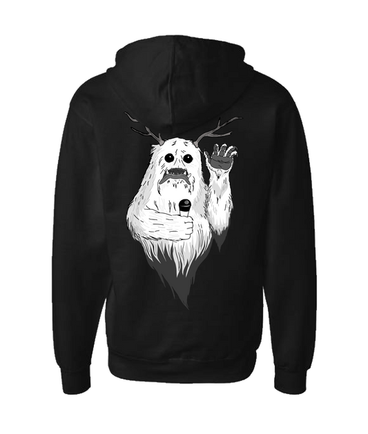 Sparks Across Darkness - Sparky - Black Zip Up Hoodie