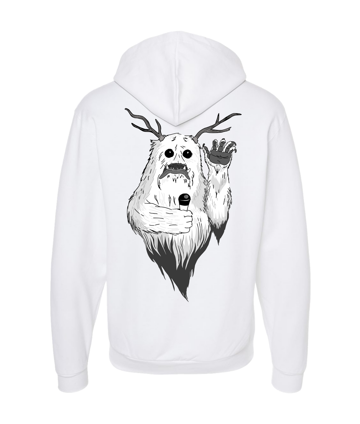 V-SPADTOP - Sparky - White Zip Up Hoodie