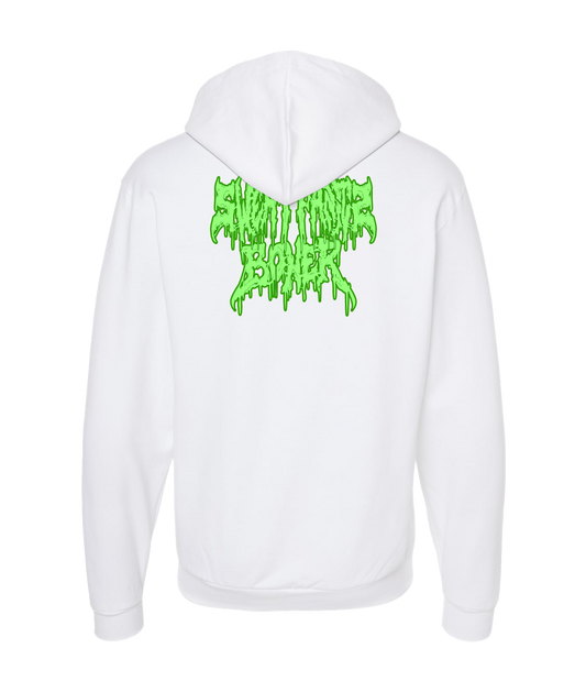 Sweatpants Boner - Bonerific Cuisine - White Zip Up Hoodie