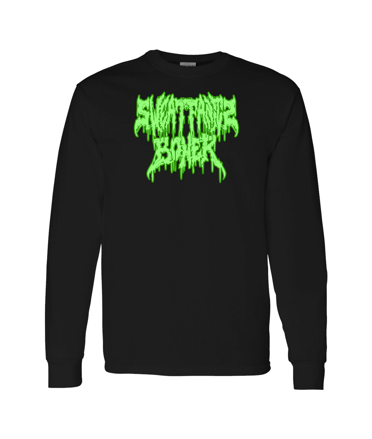 Sweatpants Boner - Bonerific Cuisine - Black Long Sleeve T