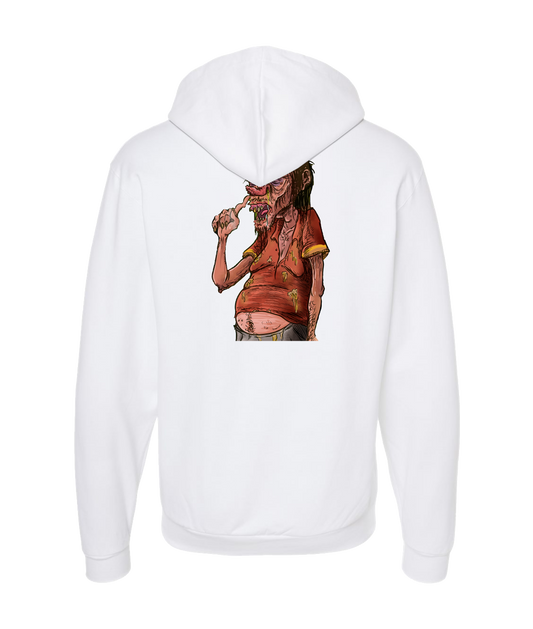 Sweatpants Boner - Hottest Guy Alive - White Zip Up Hoodie