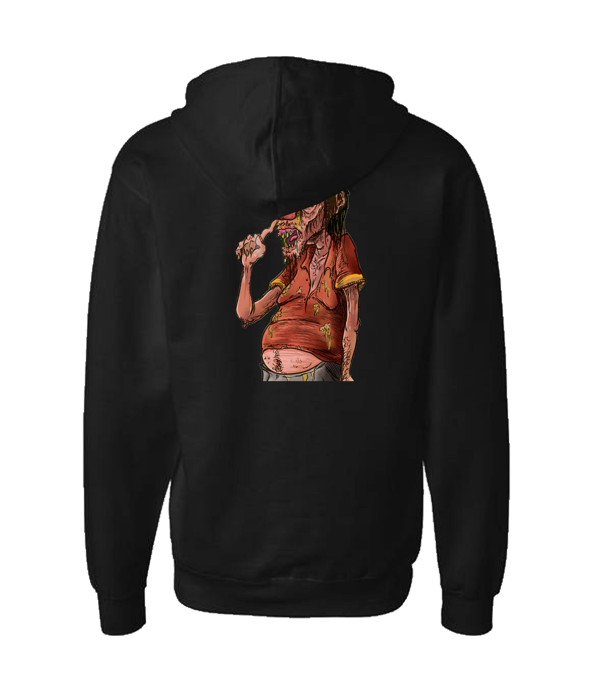 Sweatpants Boner - Hottest Guy Alive - Black Zip Up Hoodie