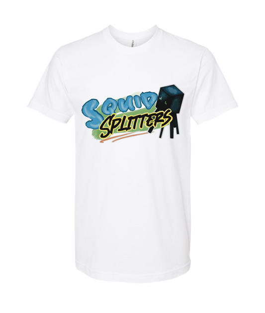 Squid Splitters - DESIGN 1 - White T Shirt