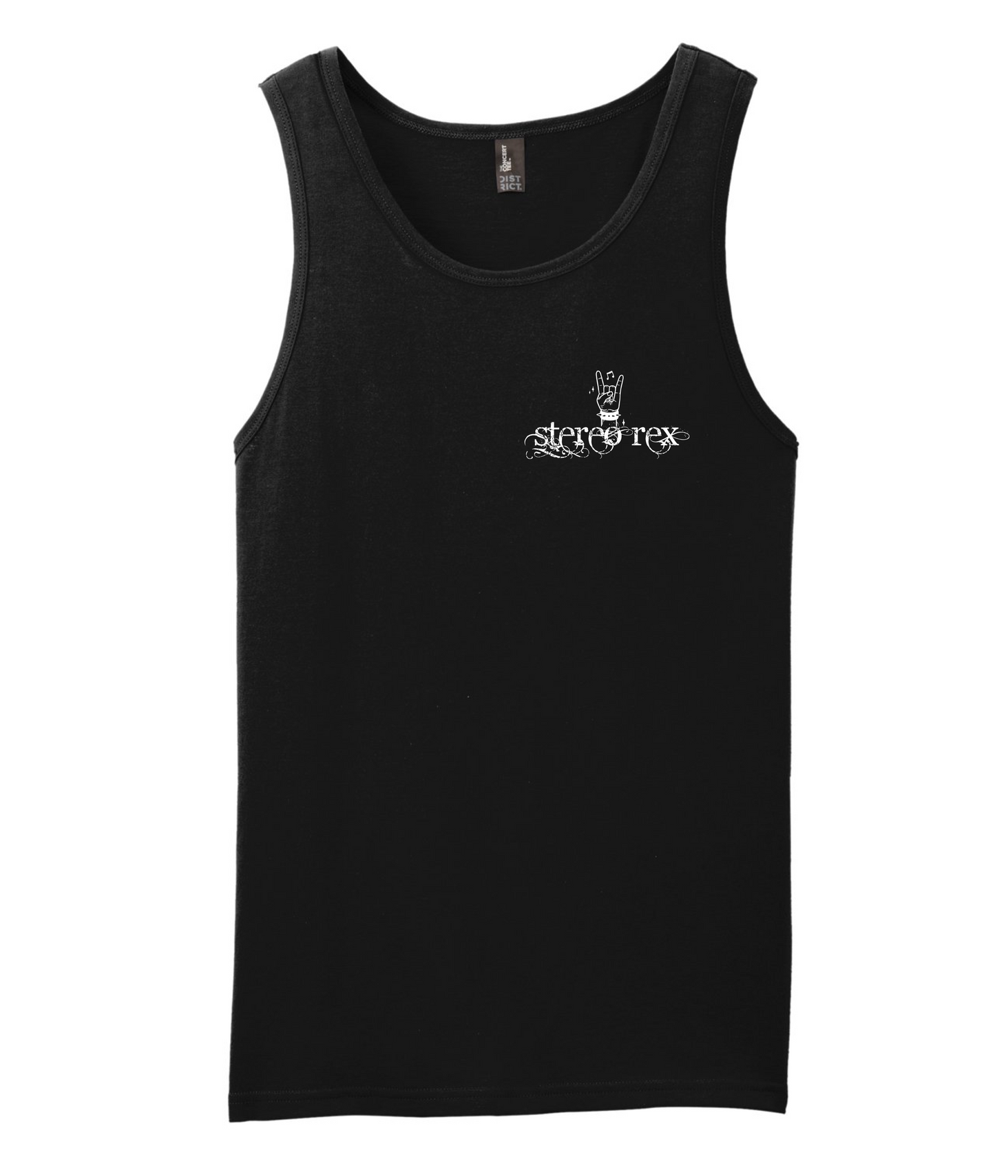 Stereo Rex - Rock On - Black Tank Top