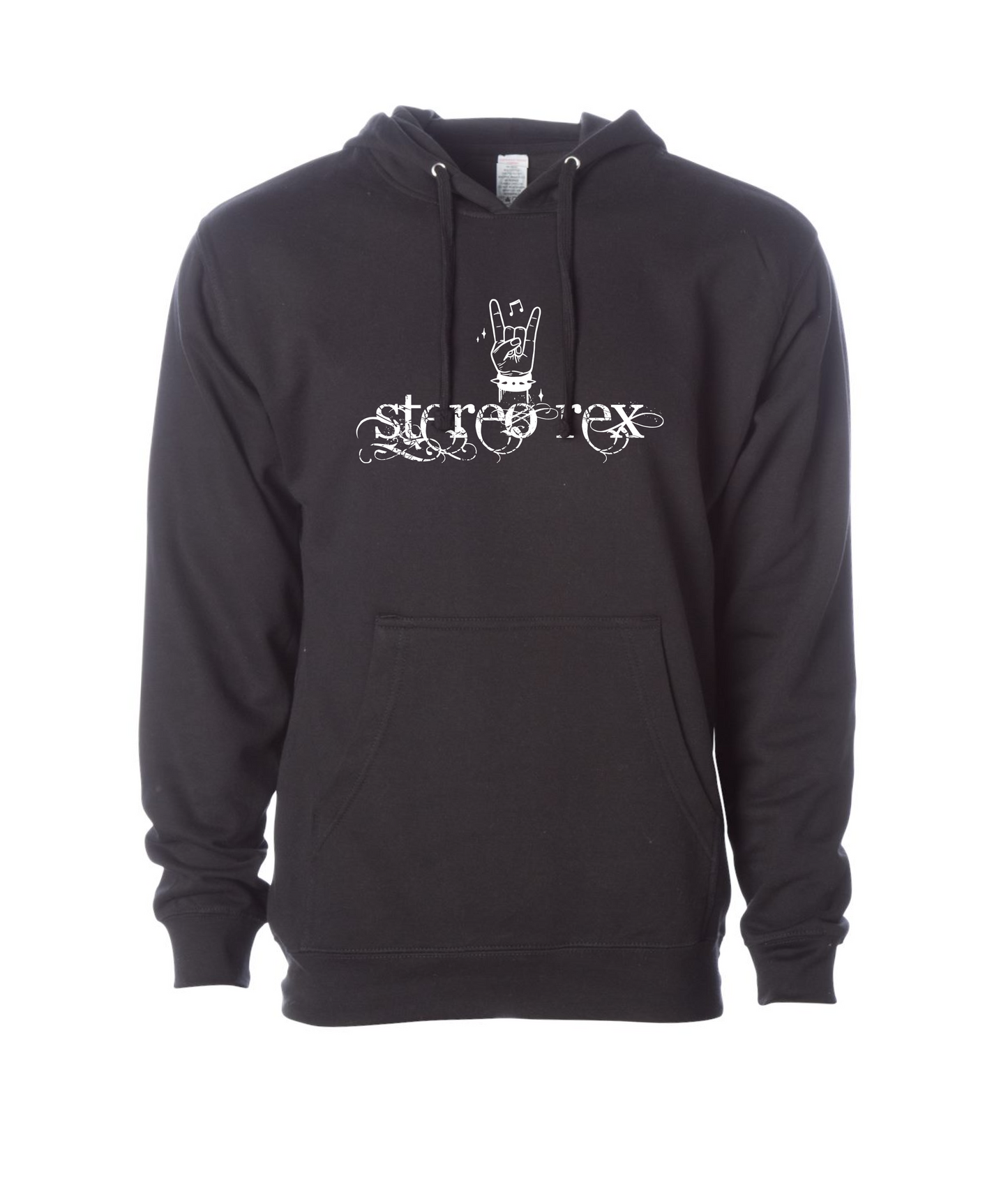 Stereo Rex - Rock On - Black Hoodie
