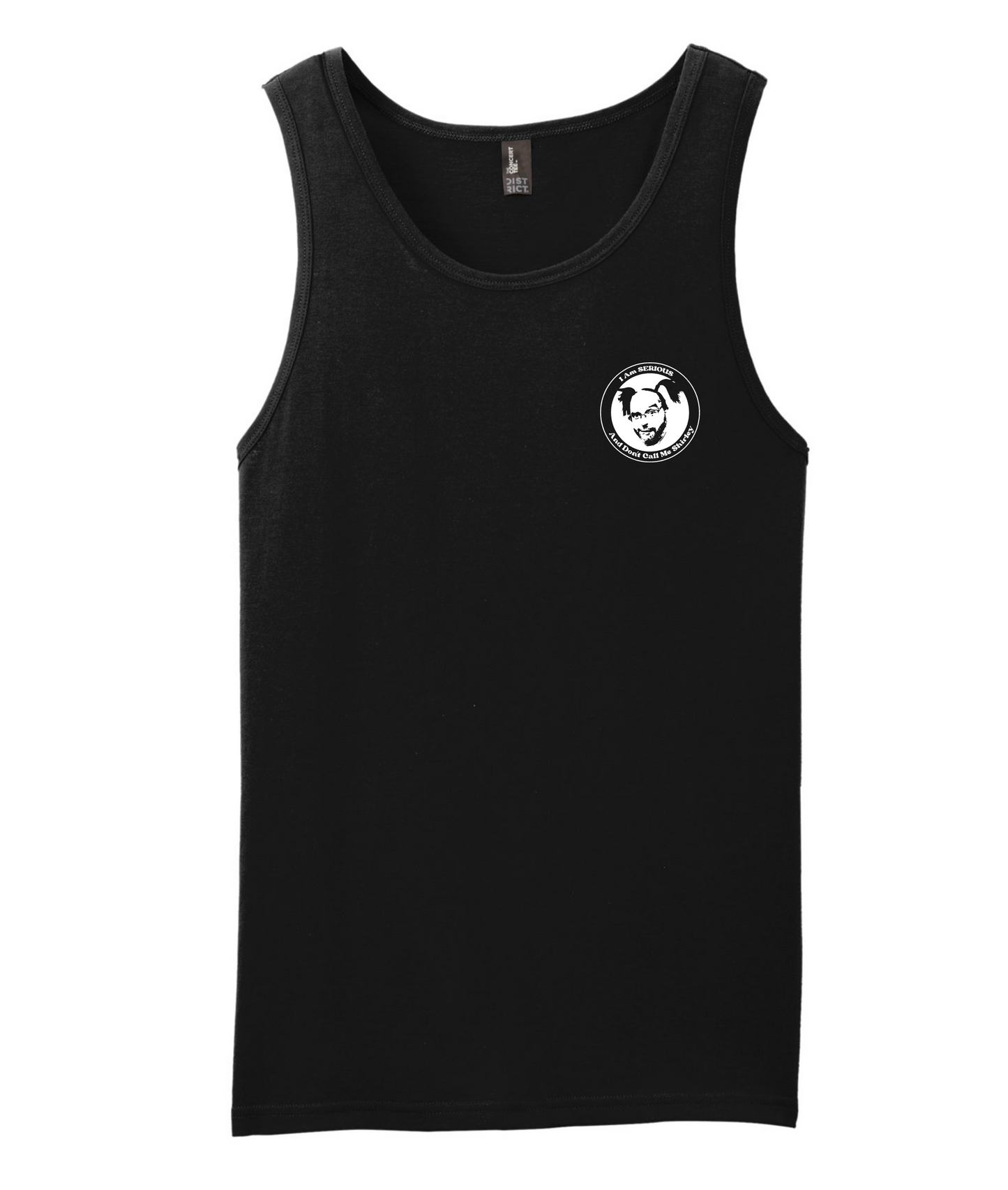 Serious Shirley - Don't Call Me Shirley - Black Tank Top