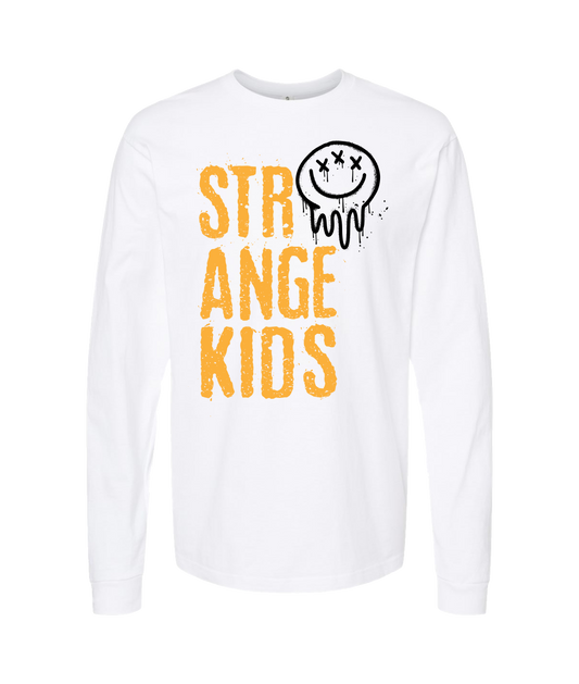 Strange Kids - Smile Tower - White Long Sleeve T