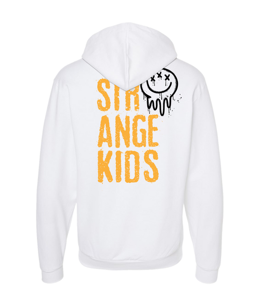Strange Kids - Smile Tower - White Zip Up Hoodie