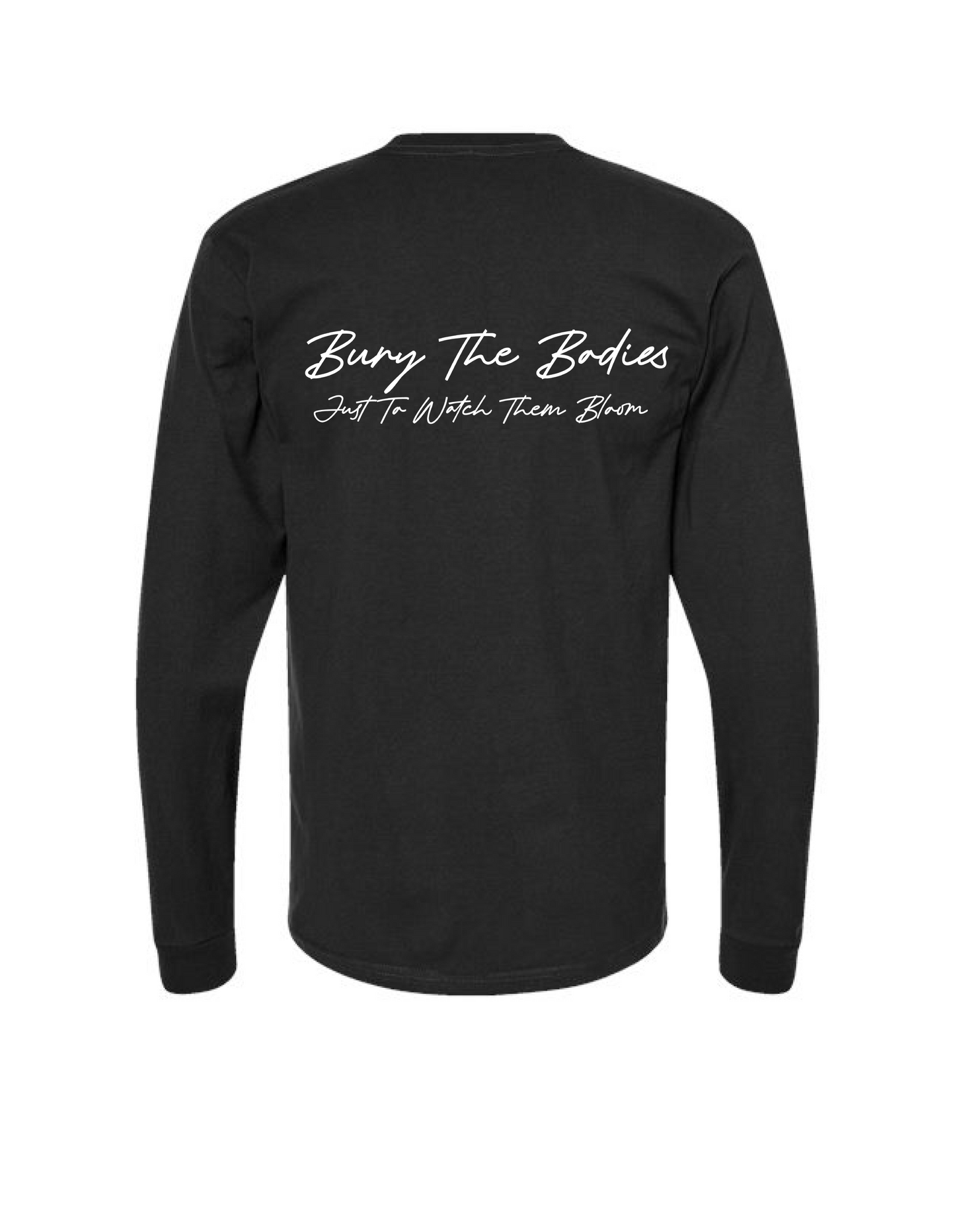 V-STKTOP - Bury The Bodies - Black Long Sleeve T