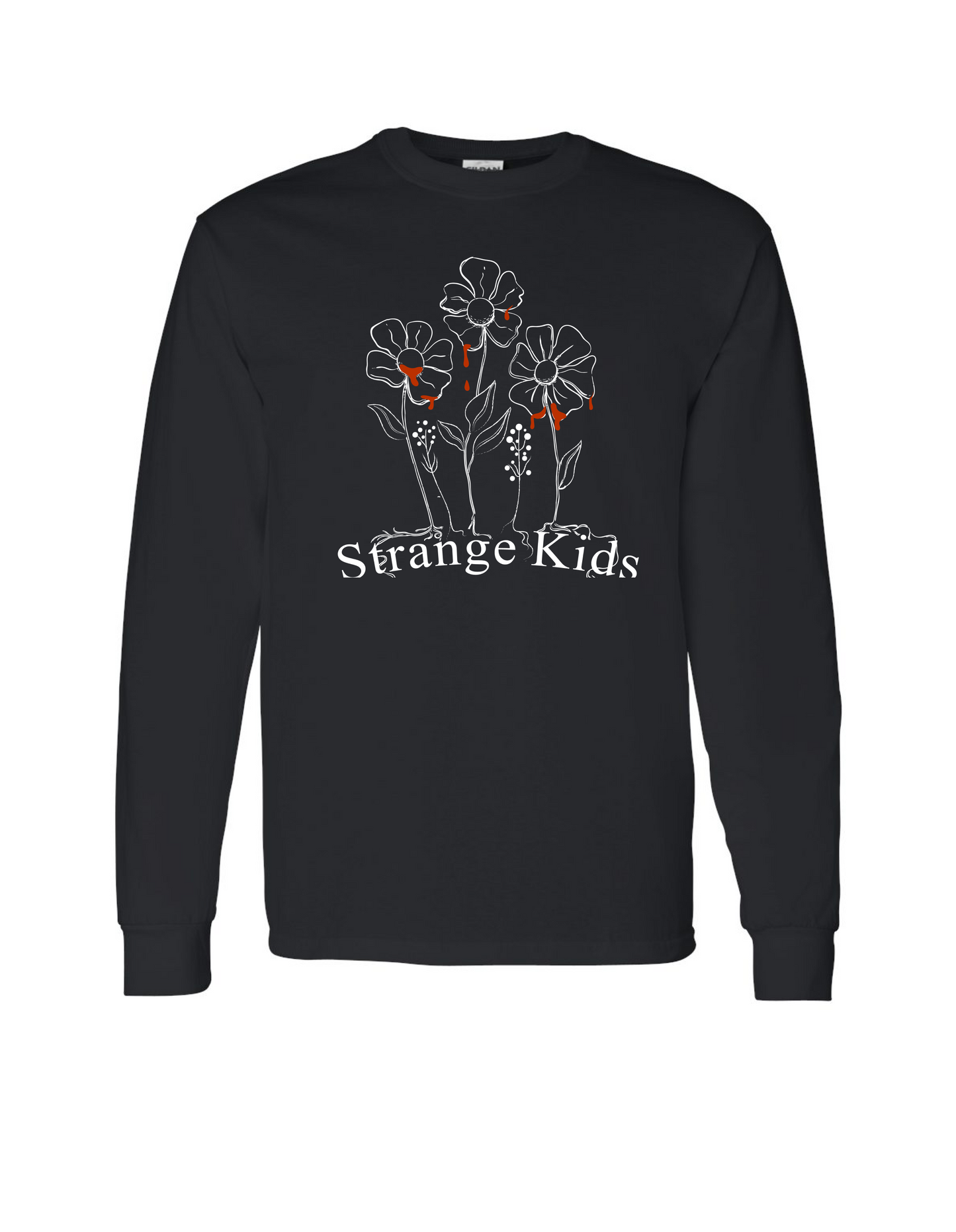Strange Kids - Bury The Bodies - Black Long Sleeve T
