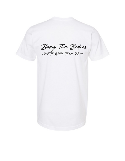 Strange Kids - Bury The Bodies - White T Shirt