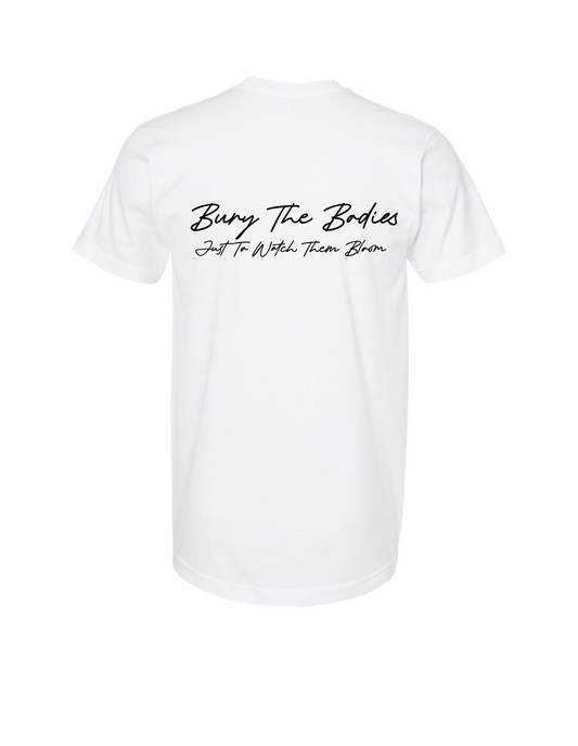 V-STKTOP - Bury The Bodies - White T Shirt