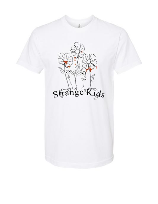 Strange Kids - Bury The Bodies - White T Shirt