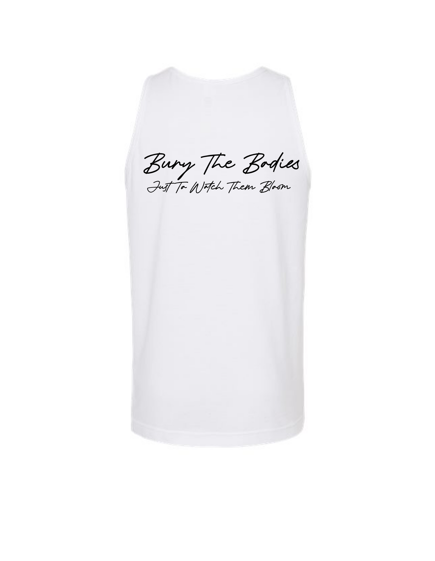 Strange Kids - Bury The Bodies - White Tank Top