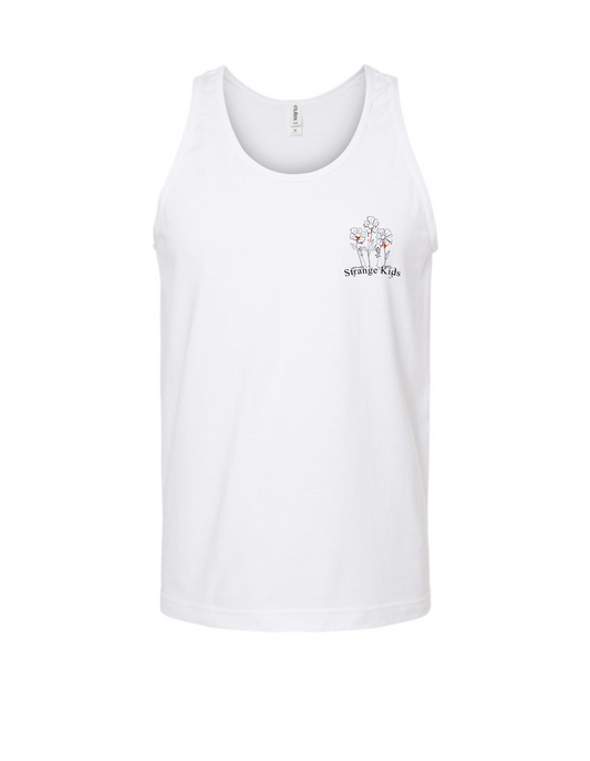 Strange Kids - Bury The Bodies - White Tank Top