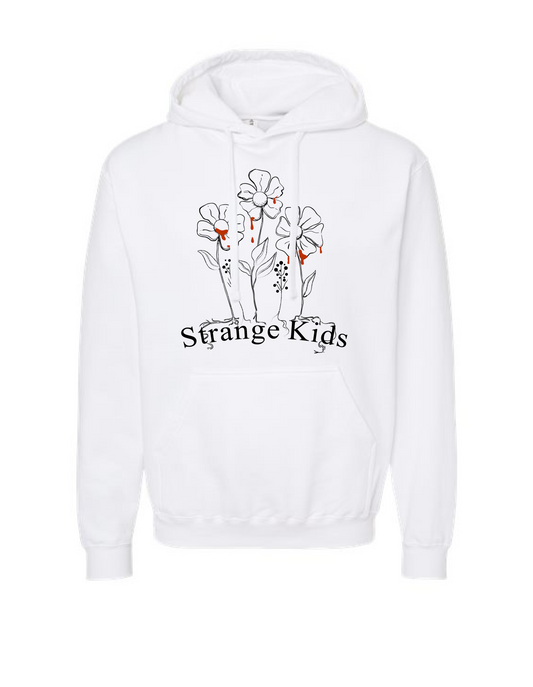 Strange Kids - Bury The Bodies - White Hoodie