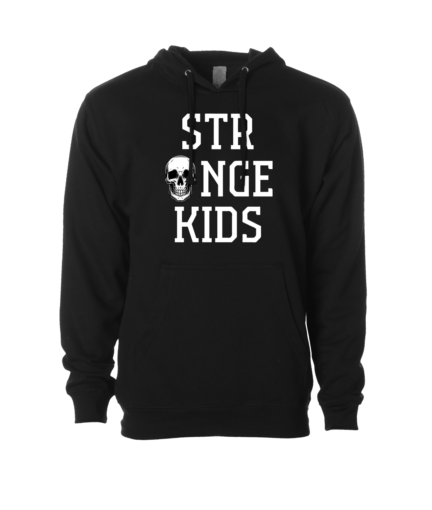 Strange Kids - SKULL - Black Hoodie