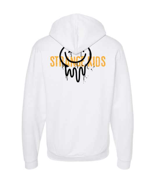 Strange Kids - Smile Mid - White Zip Up Hoodie