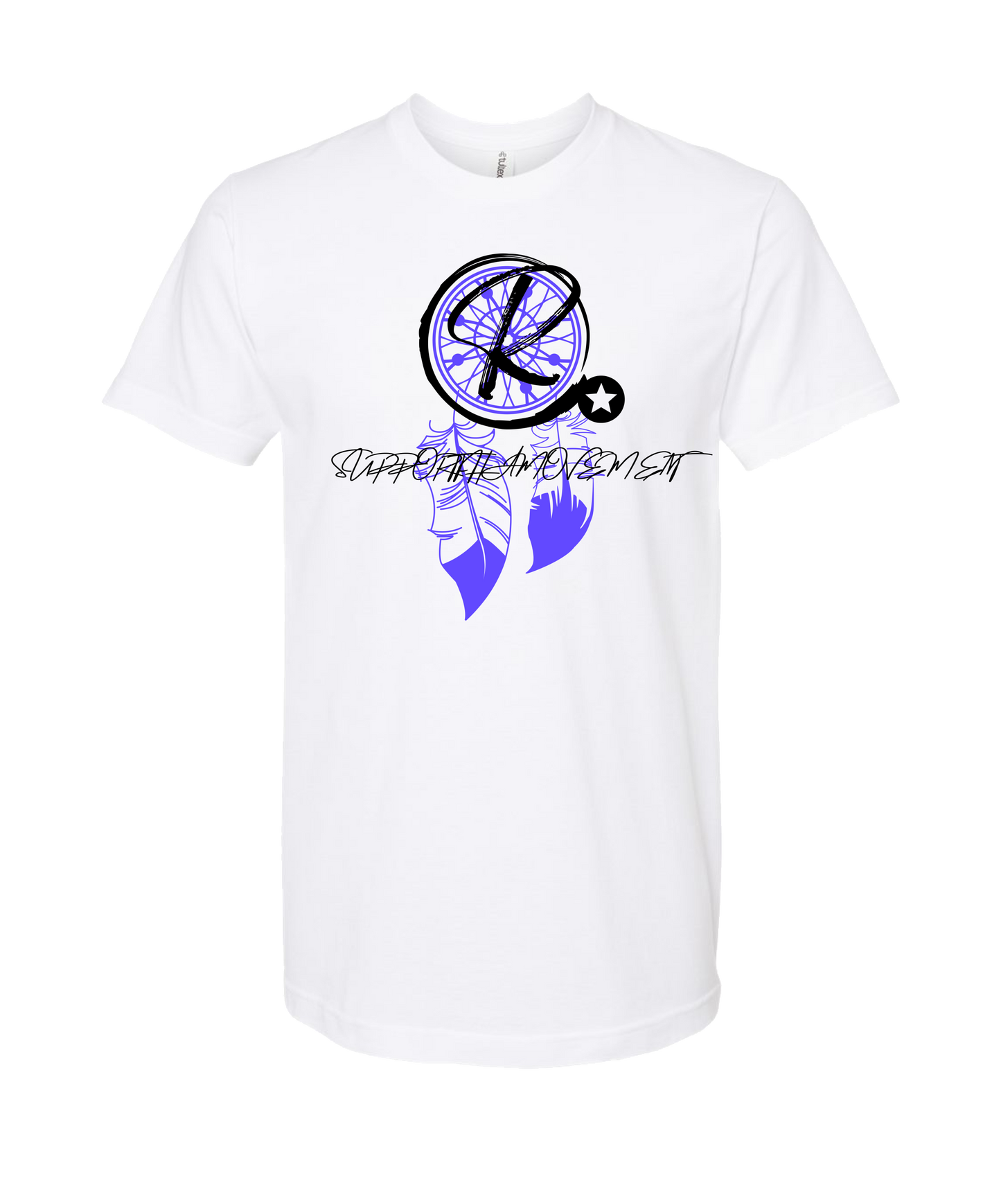 SupportThaMovement - DREAMCATCHER - White T Shirt