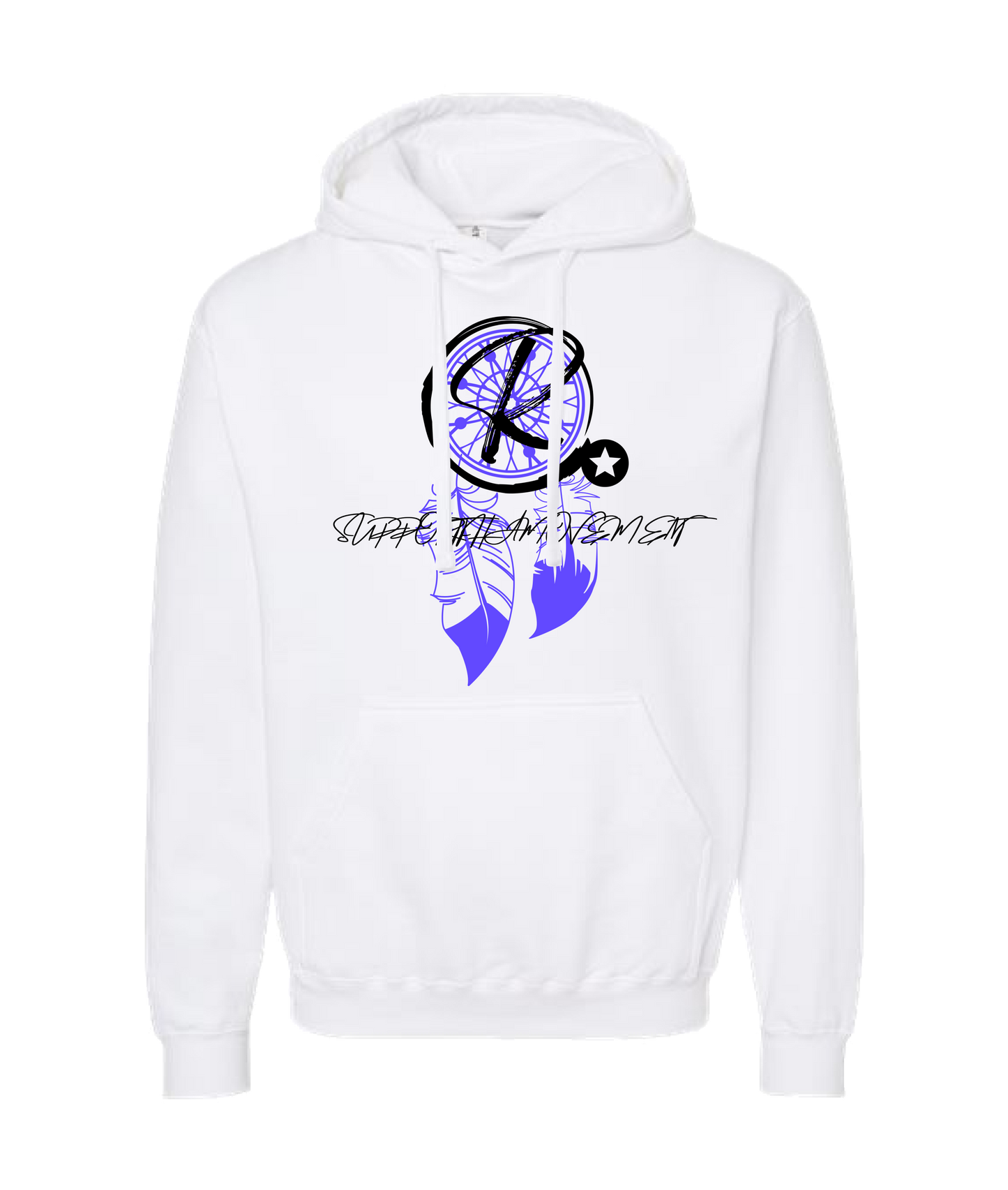 SupportThaMovement - DREAMCATCHER - White Hoodie