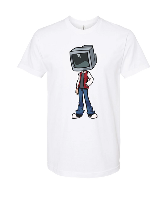 Static Snow - TV Head 1 - White T Shirt