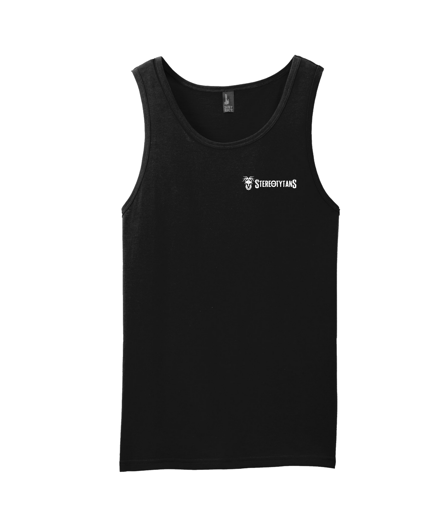 Stereotytans - Horizontal Logo - Black Tank Top