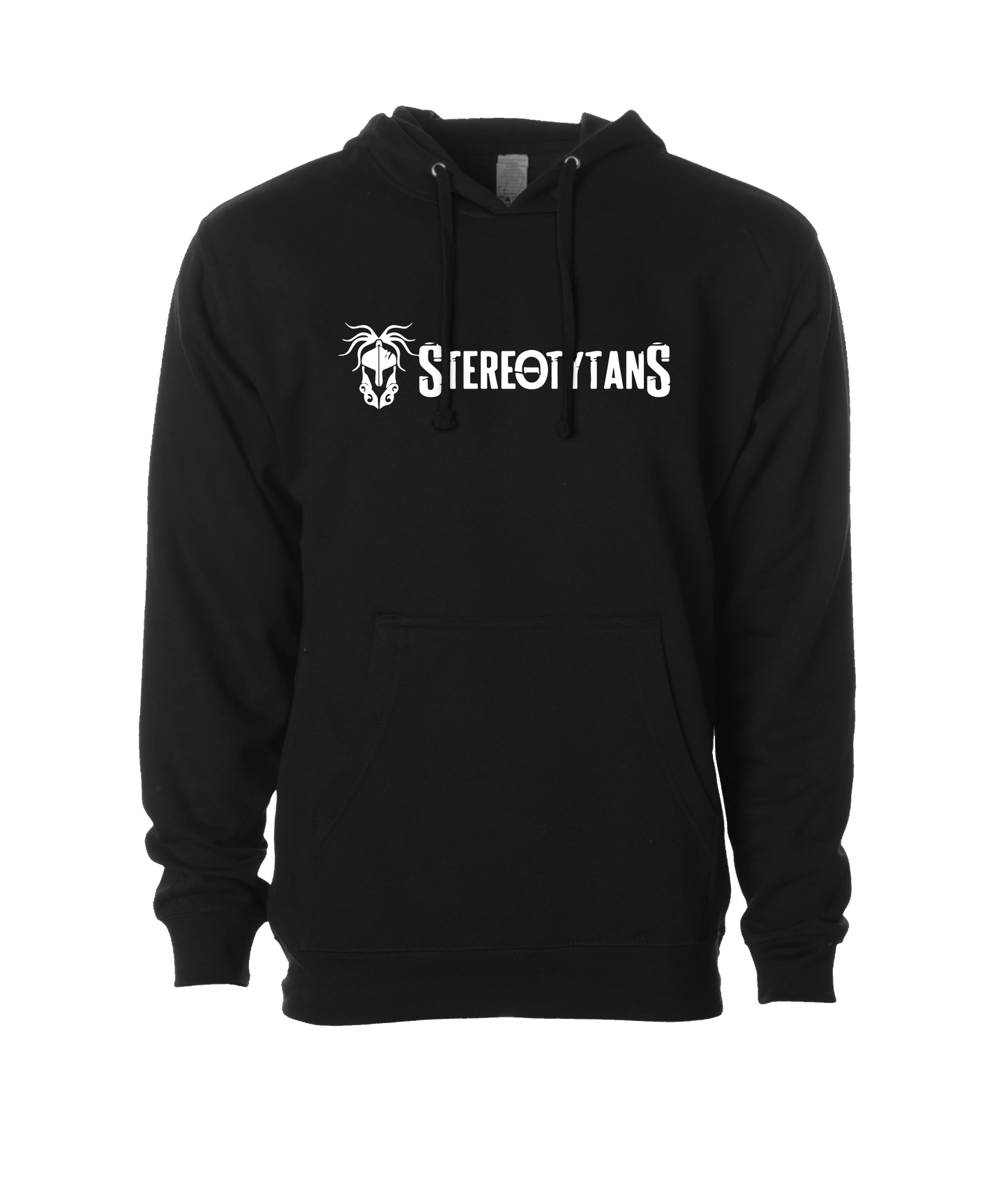 Stereotytans - Horizontal Logo - Black Hoodie