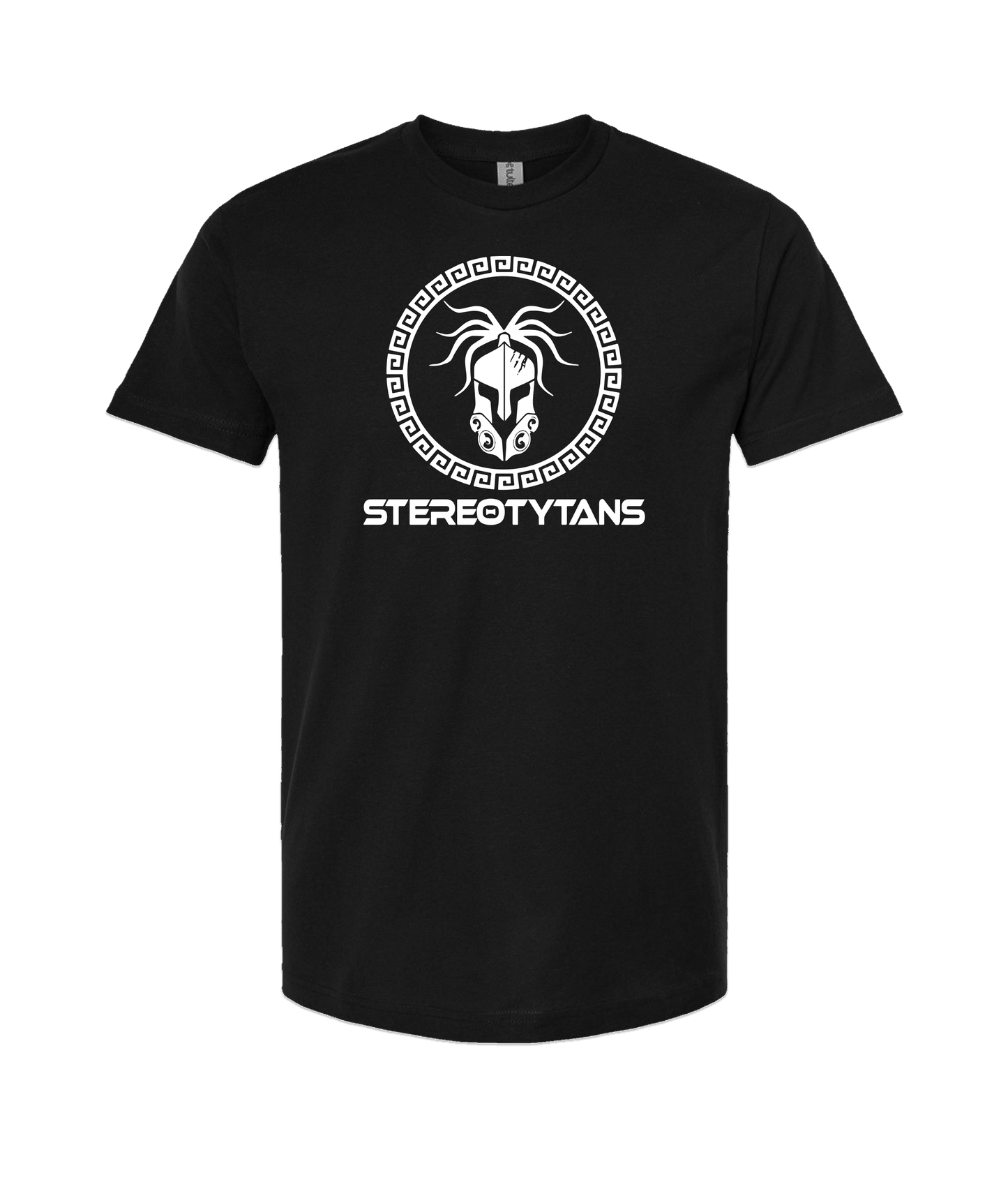Stereotytans - Circle Logo - Black T Shirt