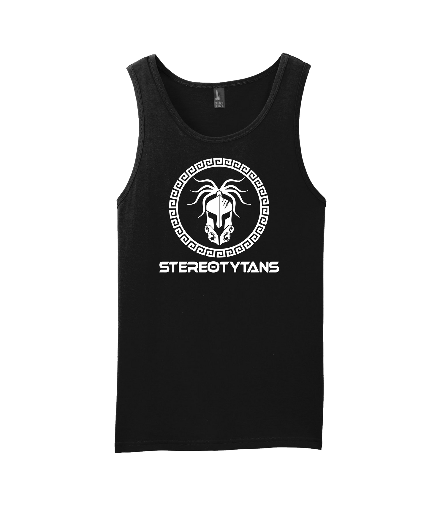 Stereotytans - Circle Logo - Black Tank Top