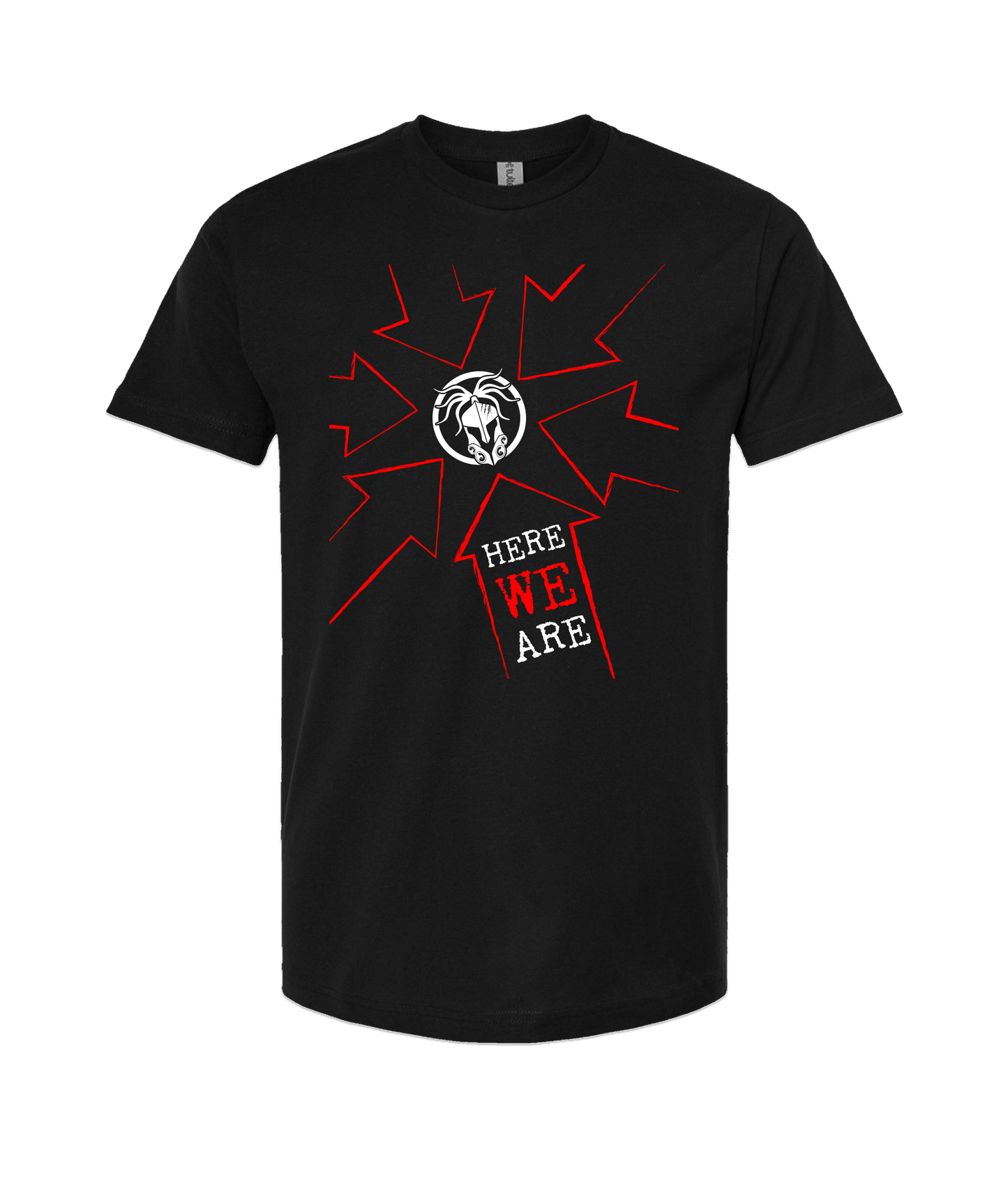 Stereotytans - HERE WE ARE- Black T Shirt