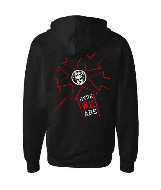 Stereotytans - HERE WE ARE - Black Zip Up Hoodie