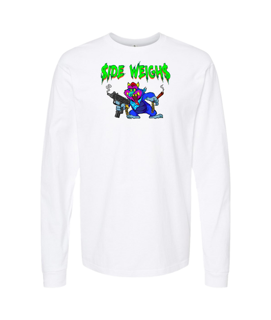 Side Weighs - Spitz - White Long Sleeve T