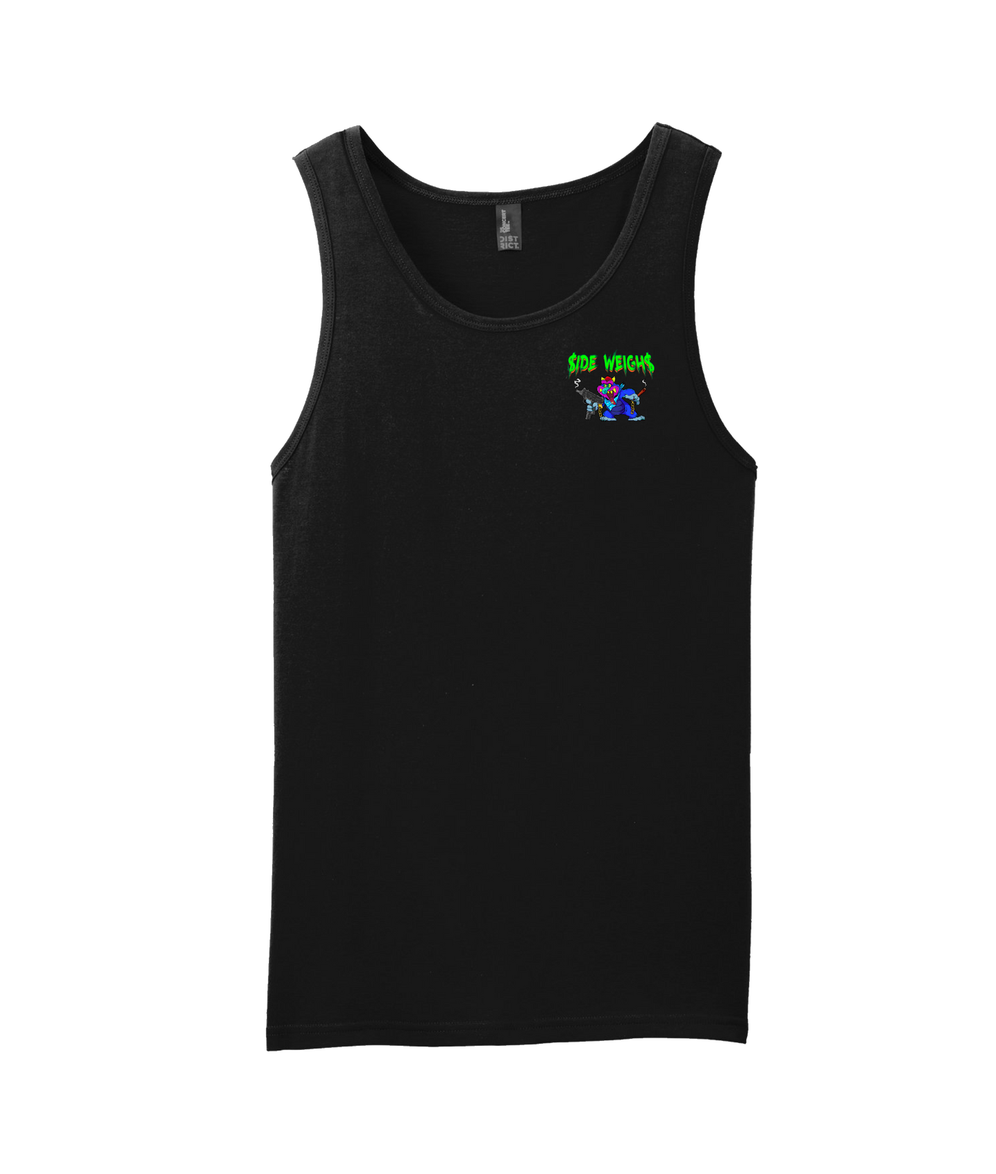 Side Weighs - Spitz - Black Tank Top
