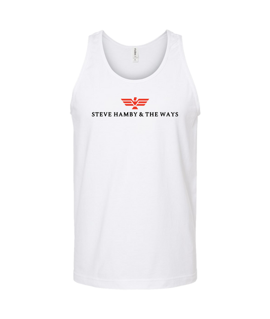Steve Hamby & The Ways - Logo - White Tank Top