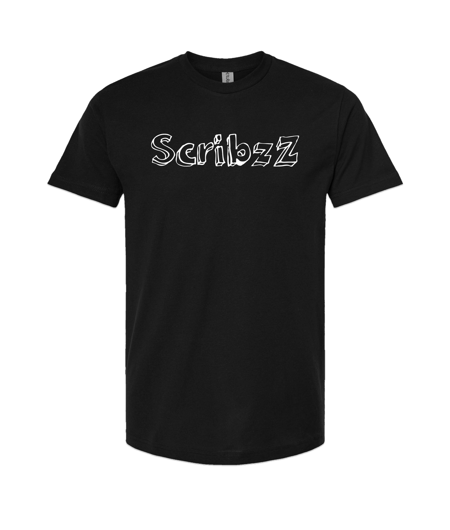 ScribzZ - Logo - Black T Shirt